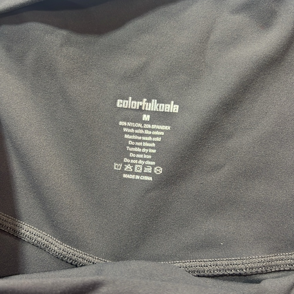 Colorfulkoala grey leggings size M - Picture 4 of 7